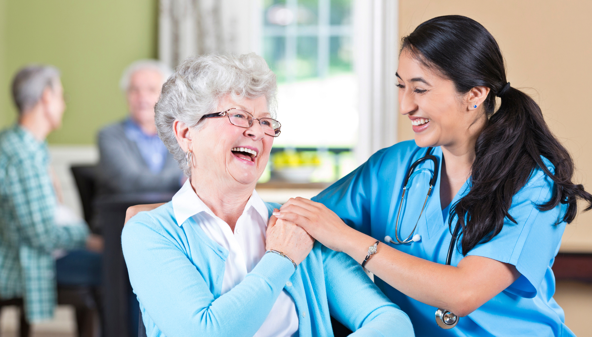 A CNA with Her Nursing Home Resident | Quality CNA Training